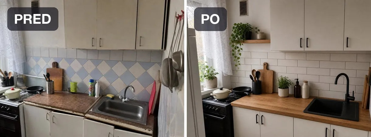 Ako zariadiť malú kuchyňu