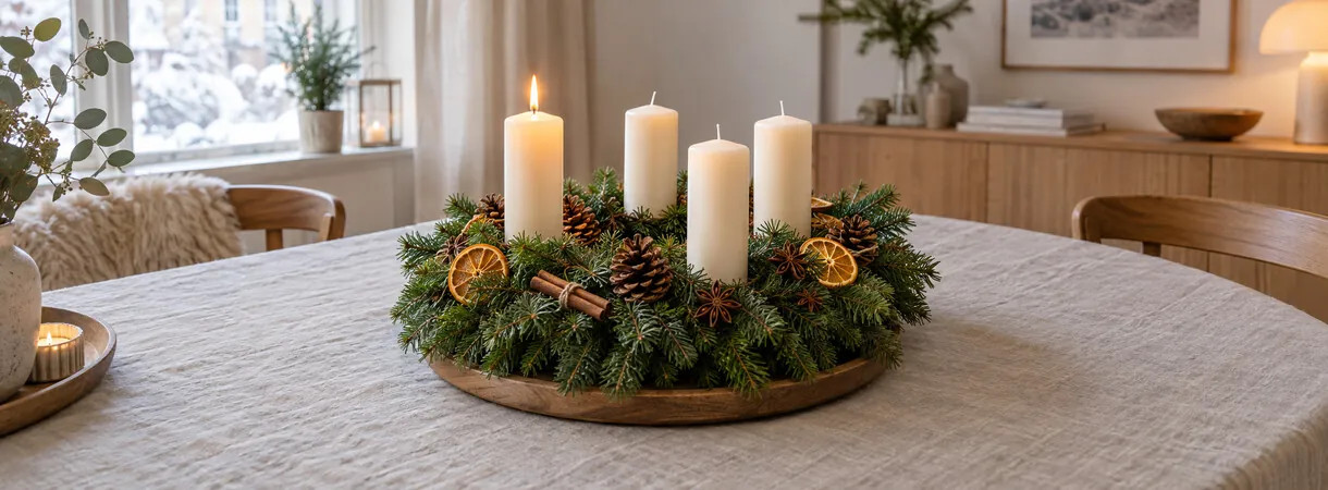 Adventný veniec: ako ho vyrobiť a ako zapaľovať sviečky