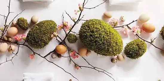 Veľkonočné dekorácie trochu ináč