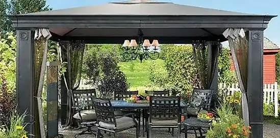 Ako vybrať záhradný stan alebo altán