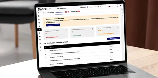 Vaše bestsellery sú kľúčové — a teraz vám BIANO ukáže, keď chýbajú