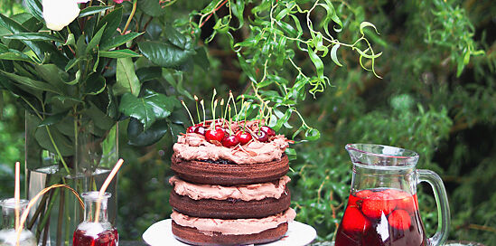 Schwarzwaldská torta podľa blogerky Lžička cukru