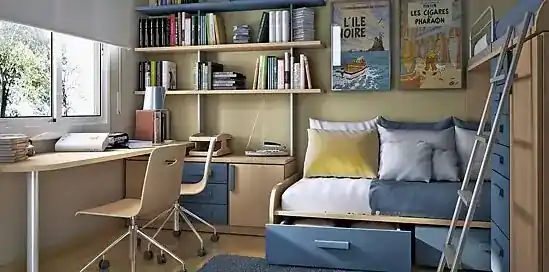 Ako si šikovne zariadiť malú spálňu