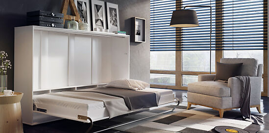 Sklopná posteľ - elegantné riešenie pre malé spálne aj garzónky