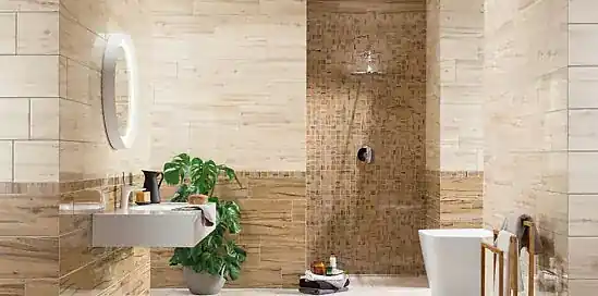 Patchwork, mramor alebo drevo - to sú trendy obkladov pre rok 2017