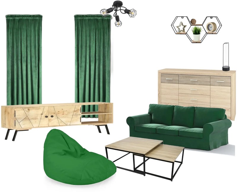 Zelená obývačka