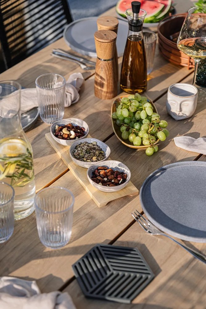 Podložka pod horúce Hexagon, sivá