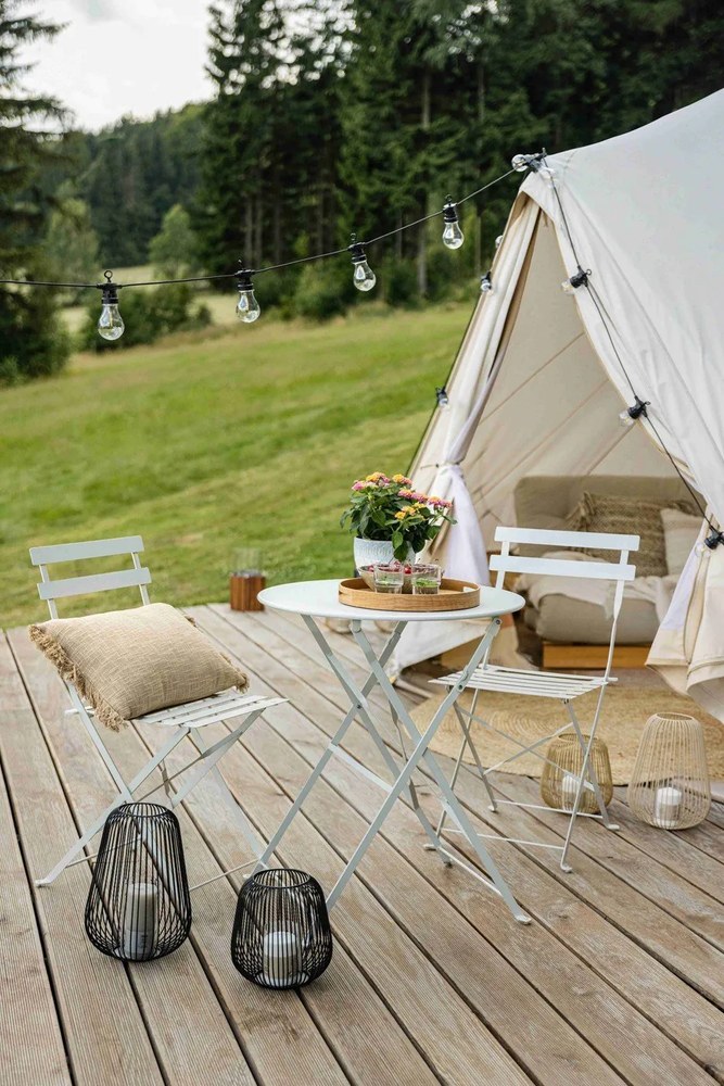 Vonkajšia svetelná LED reťaz Star Trading Circus Filament, dĺžka 8,55 m