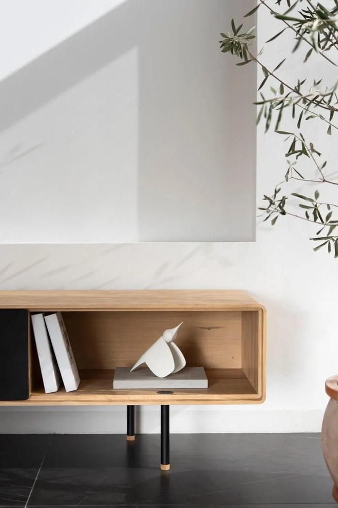 Soška z dubového dreva (výška 11,5 cm) Tica – Gazzda