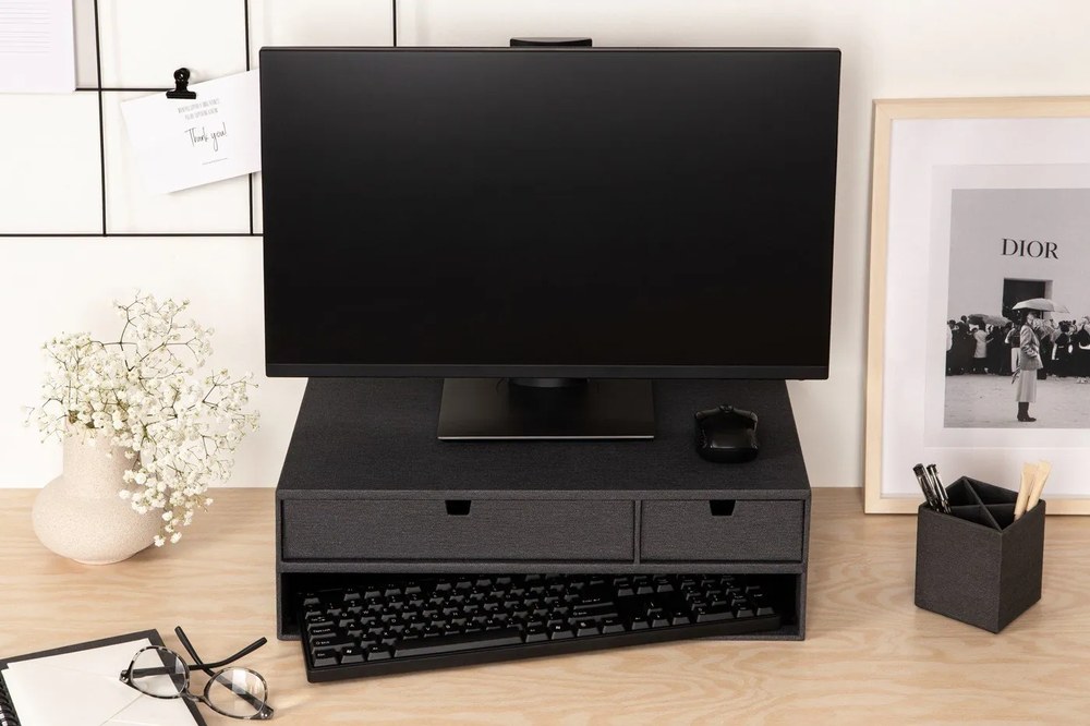 Kartónový organizér zásuvkový/na dokumenty Ted Canvas Paper Laminate – Bigso