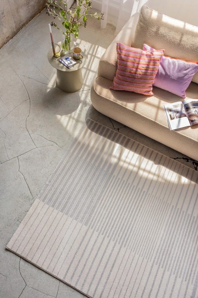 Béžová rozkladacia pohovka z textílie buklé 247 cm Quinoa – Bonami Selection