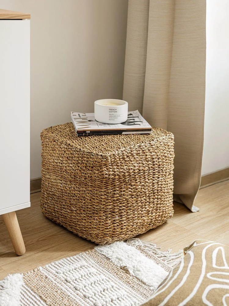 Béžový jutový koberec Flair Rugs Medina, 120 x 170 cm