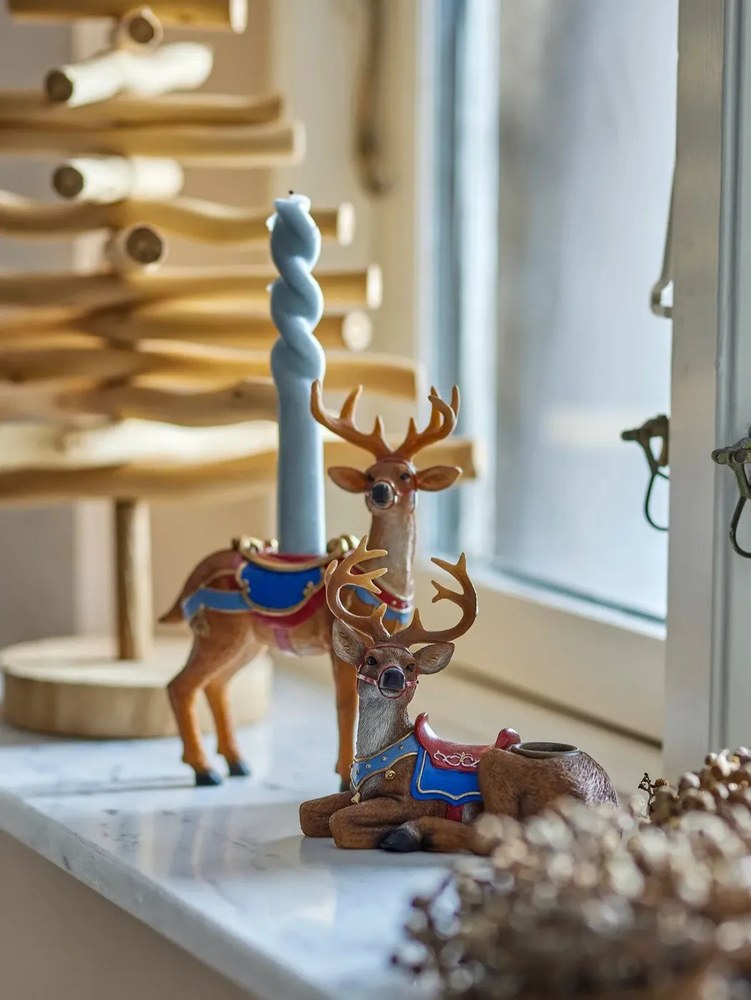 Polyresinové svietniky v súprave 2 ks Glory – Bloomingville