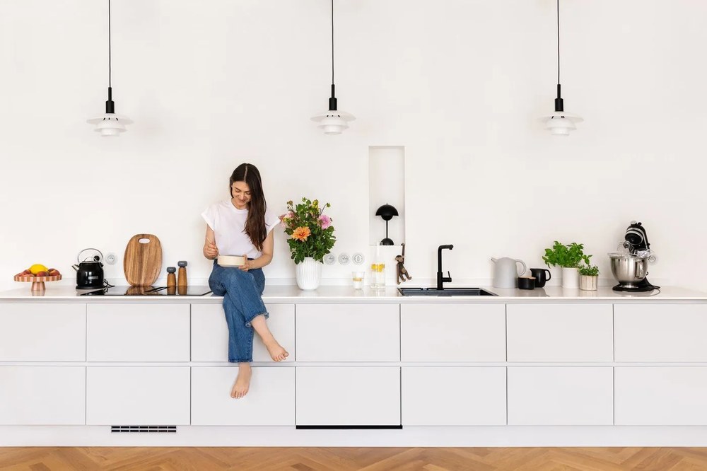 Soška z masívneho dreva Kay Bojesen Denmark Monkey Teak