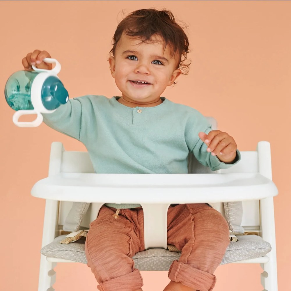 Svetlozelený tritanový detský hrnček 200 ml Little farm – Mepal