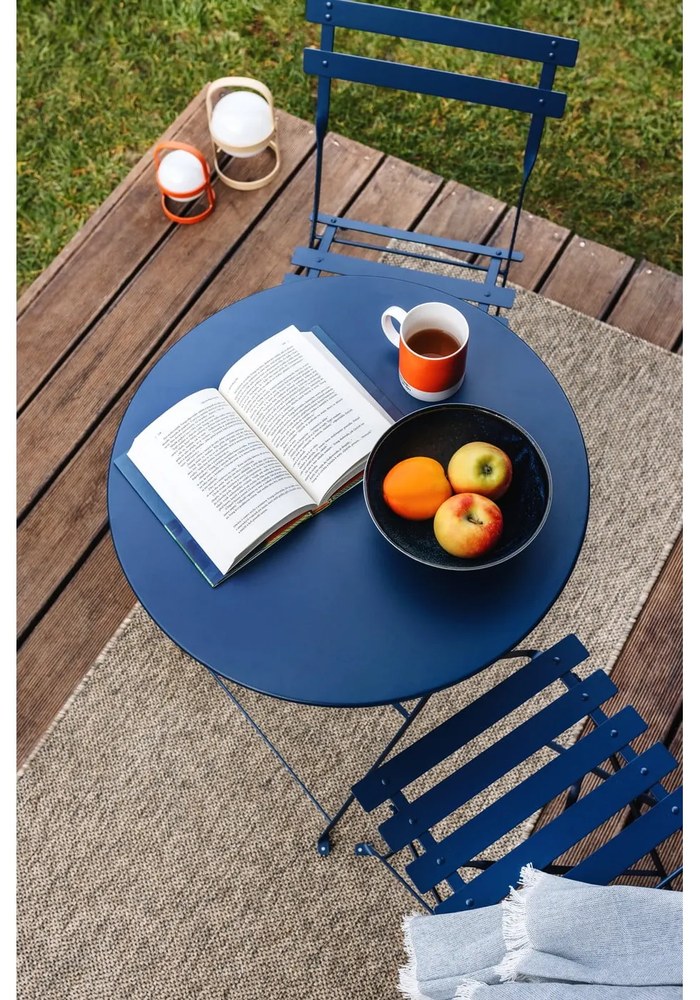 Modrá keramická miska Mij Indigo, ø 21 cm