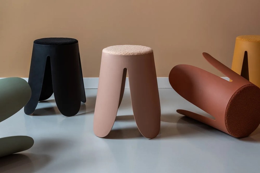 Okrovožltá plastová stolička Savor – Leitmotiv