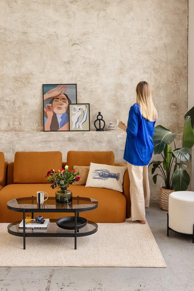 Svetlohnedý bavlnený vankúš PT LIVING Purity, 50 x 30 cm