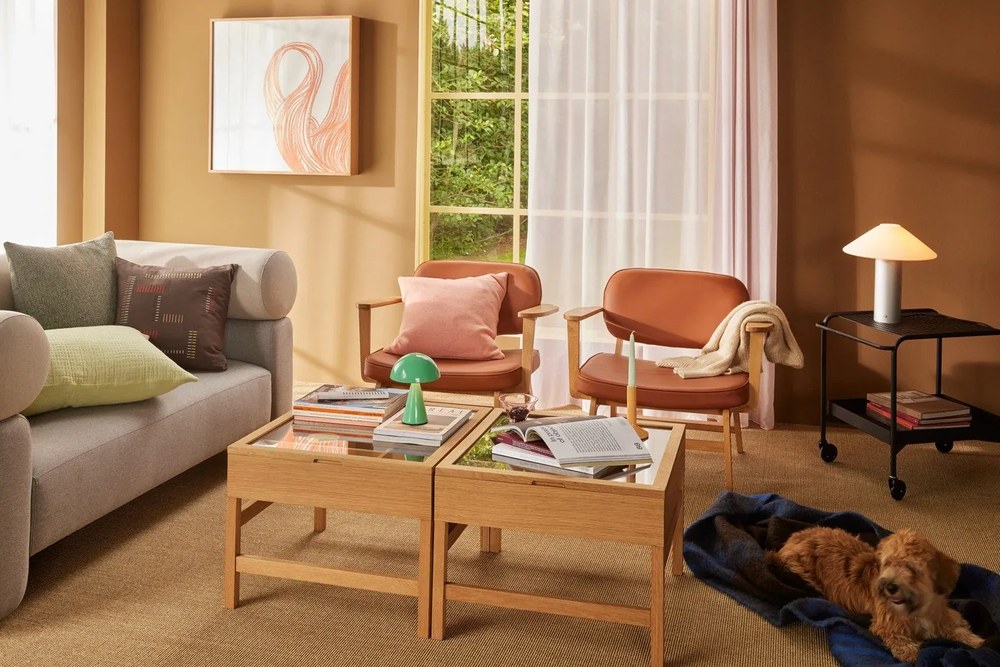 LED stmievateľná stolová lampa v mentolovej farbe (výška 20 cm) Mush – Hübsch