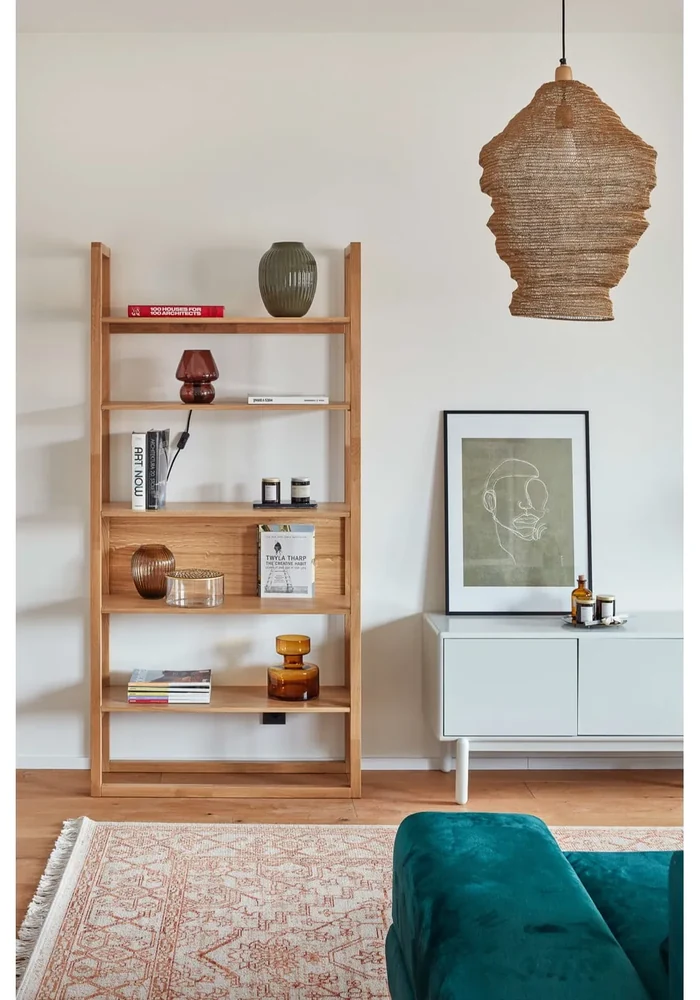 Hnedá sklenená váza Kähler Design Hammershøi, výška 18,5 cm