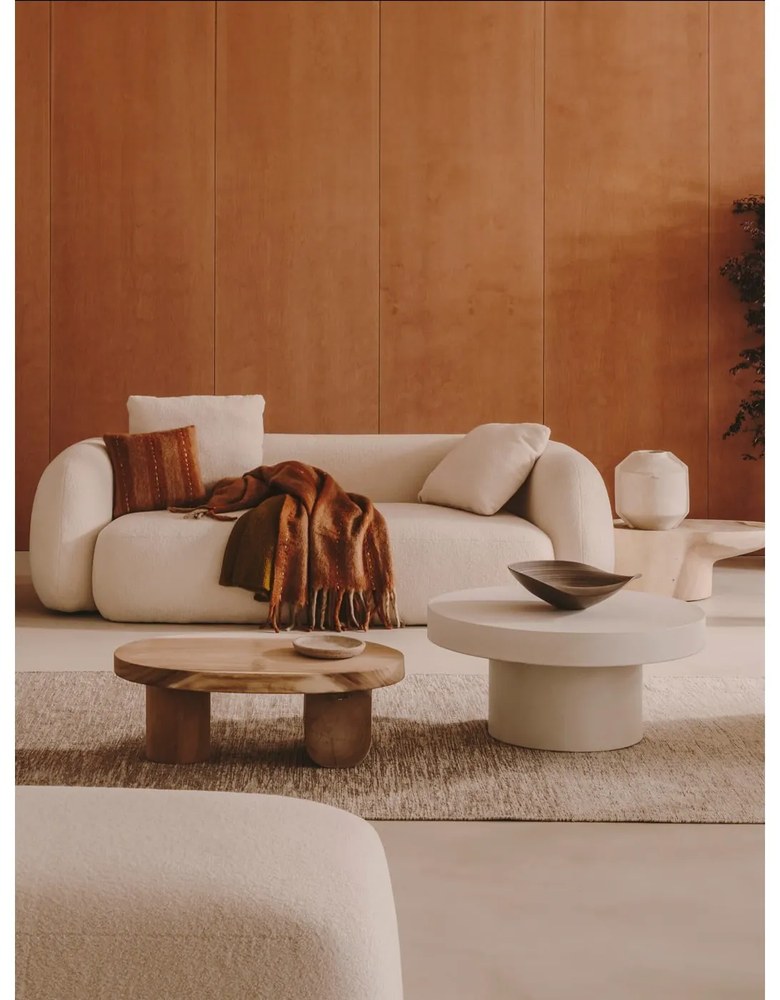 Béžový vlnený koberec 200x300 cm Lubrin – Kave Home