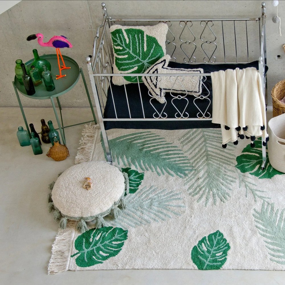 Detský vankúšik Monstera – Lorena Canals