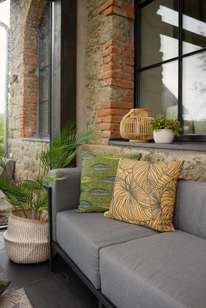 Grafitovosivá trojmiestna záhradná pohovka Bonami Selection Bellisima