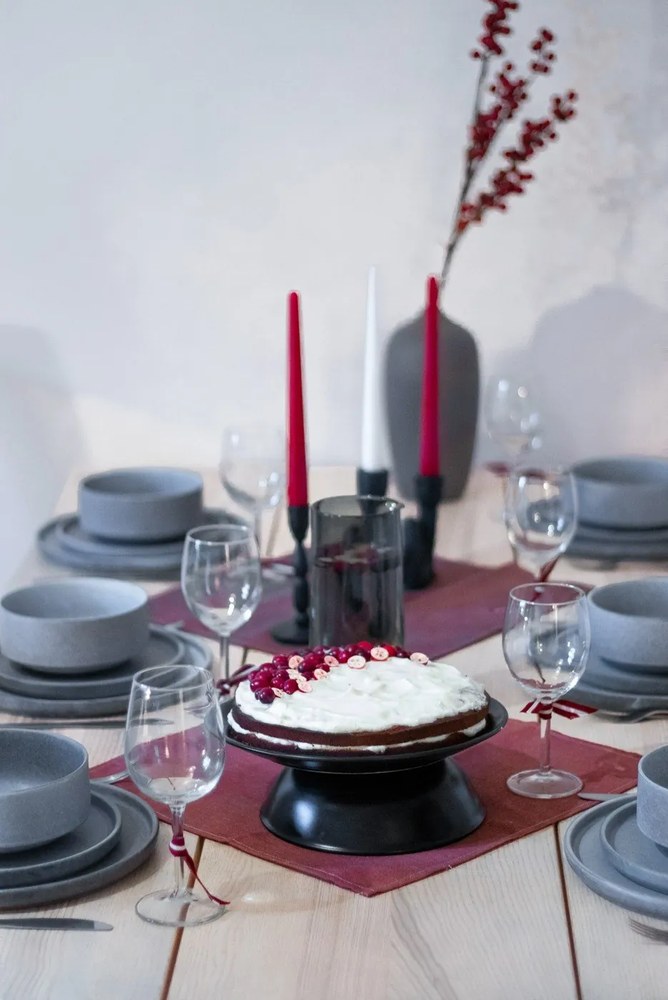 18-dielna súprava sivého kameninového riadu Bonami selection Malia