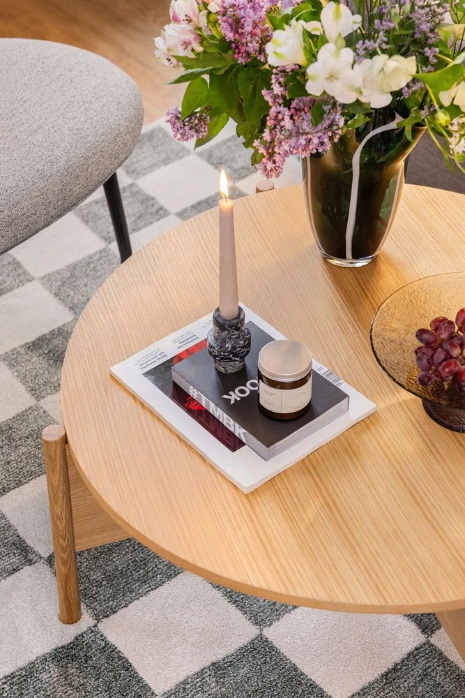 Zeleno-hnedá sklenená misa na ovocie ø 25 cm Bonbon – Hübsch