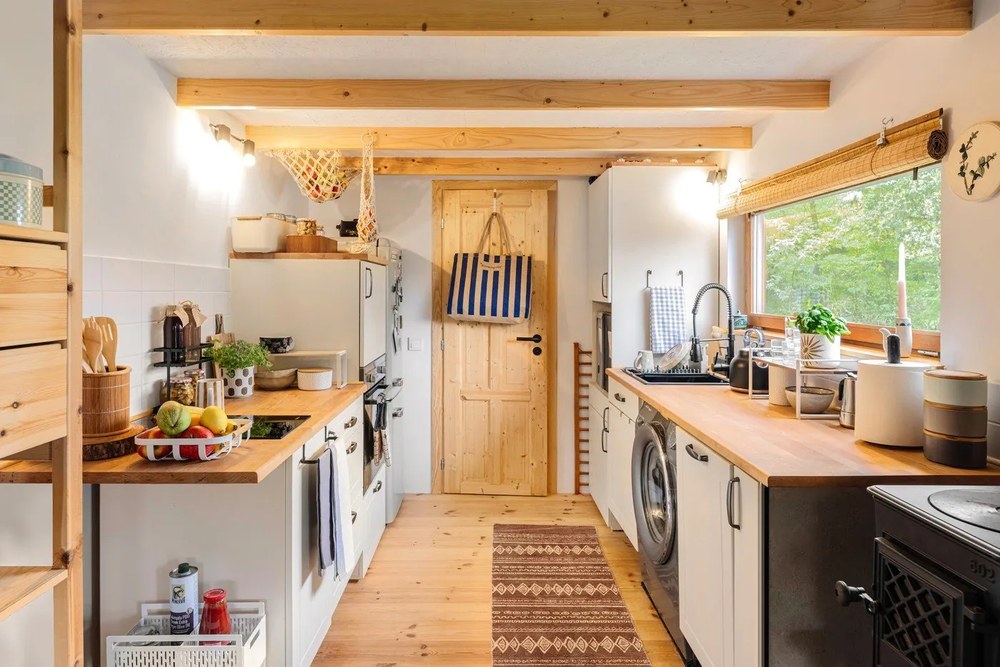 Drevená prídavná polička Louisa – Wenko