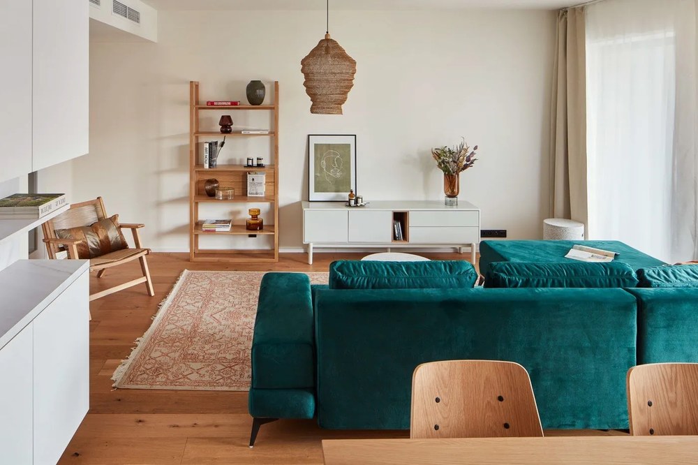 Prírodný jedálenský stôl v dubovom dekore Rowico Colonsay, 215 x 96 cm