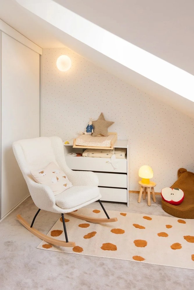 Biele nástenné svietidlo Kumu – Hübsch