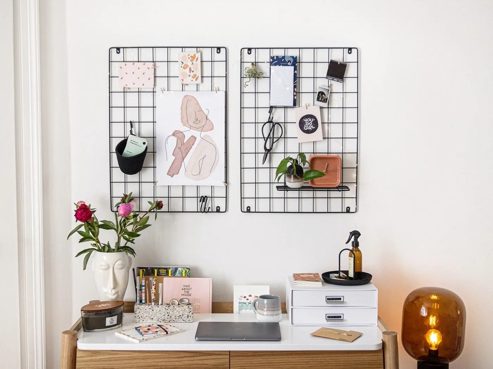 Biela 2-poschodová zásuvka na dokumenty Bigso Box of Sweden Birger, 33 × 22,5 cm