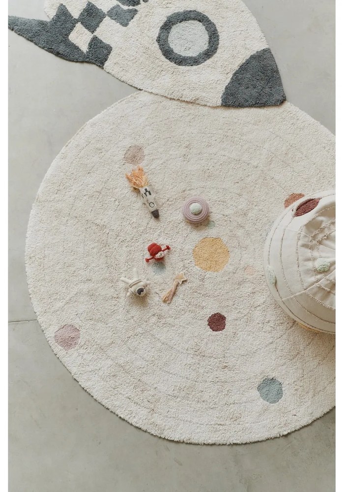 Bavlnený detský hrací koberec 85x135 cm Rocket – Lorena Canals