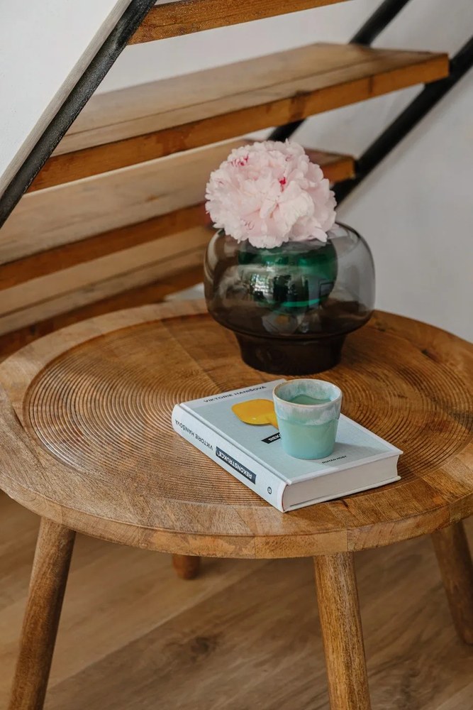 Sklenená ručne vyrobená váza Lunar - Hübsch