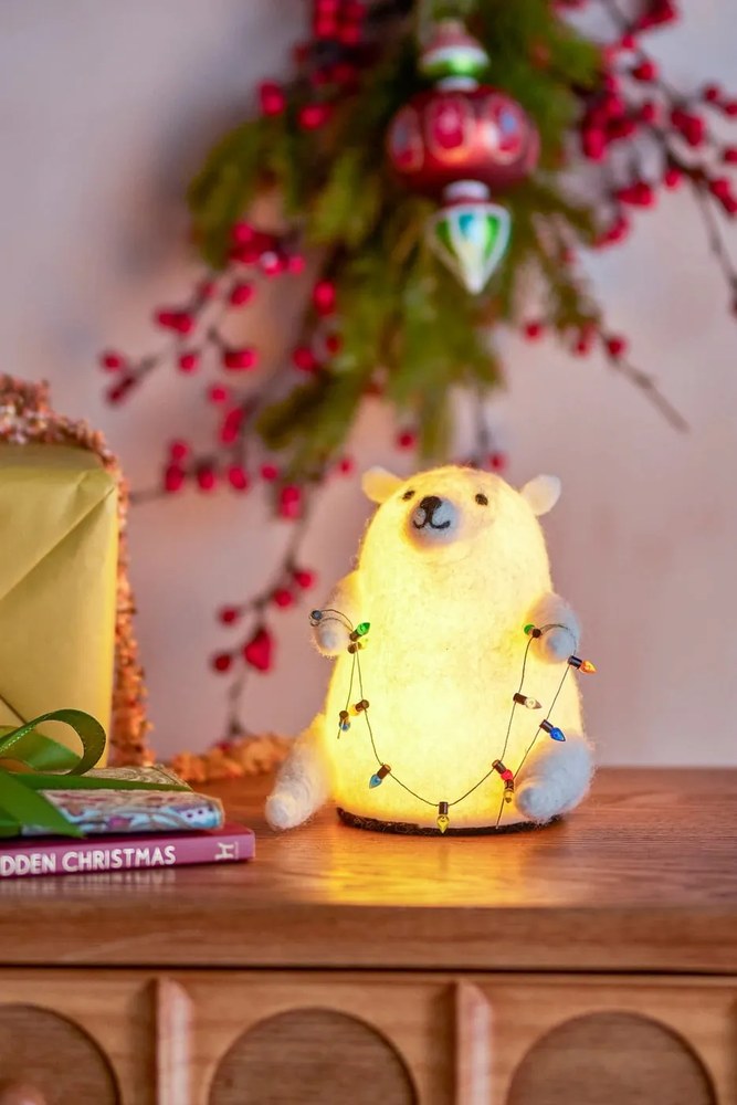 Sklenená vianočná ozdoba ø 7 cm Kota – Bloomingville