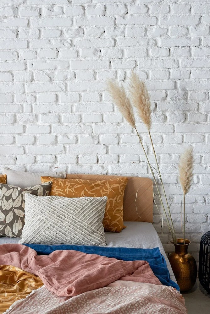 Svetlosivá ľanová elastická plachta Linen Tales, 180 x 200 cm