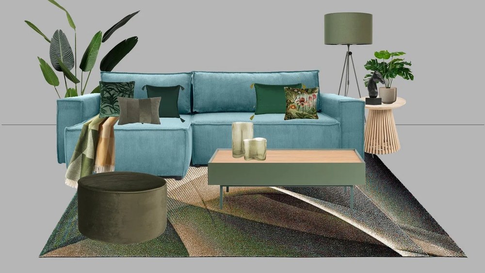 Príručný stolík z teakového dreva Kave Home Irune, ø 50 cm