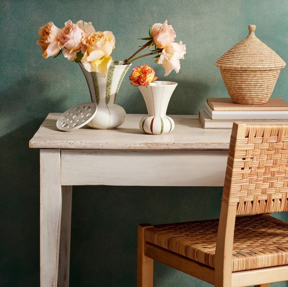 Kameninová váza Kähler Design Signature, výška 20 cm