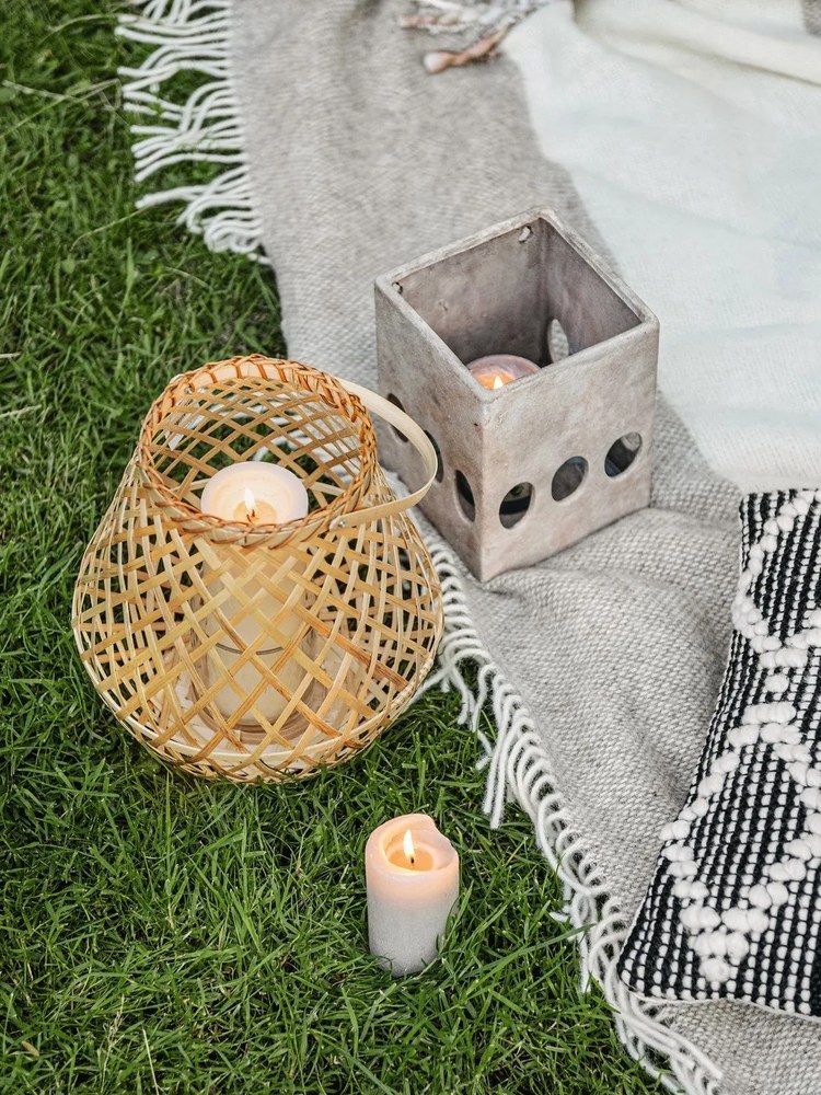 Vonkajší vankúš z recyklovaného plastu Green Decore Lagos, 45 x 45 cm