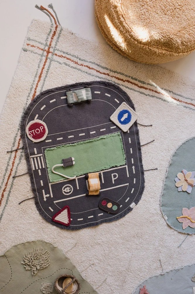 Okrovožltý taburet Chill Honey – Lorena Canals