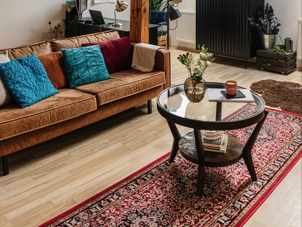 Hnedá sklenená váza Kähler Design Hammershøi, výška 18,5 cm