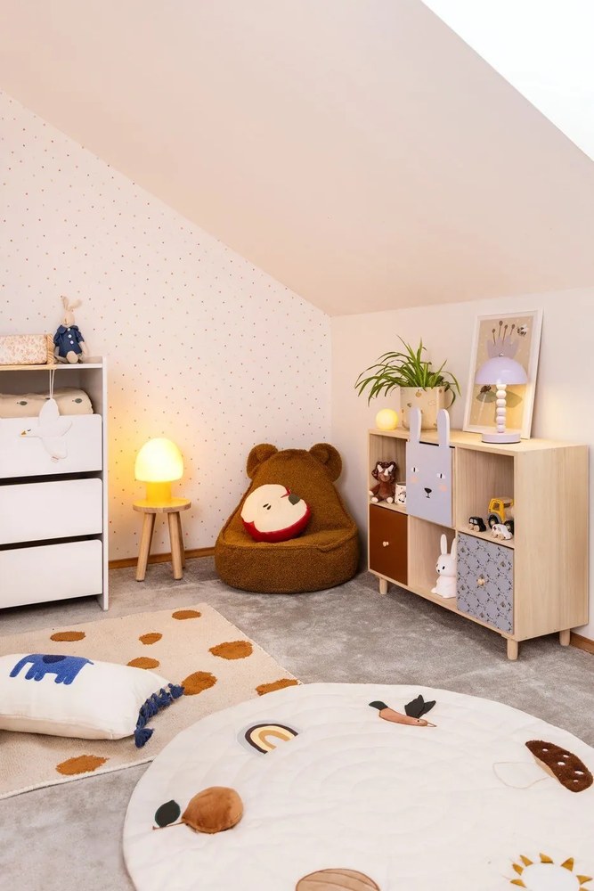 Biele LED detské nočné svetlo Bunny - Star Trading