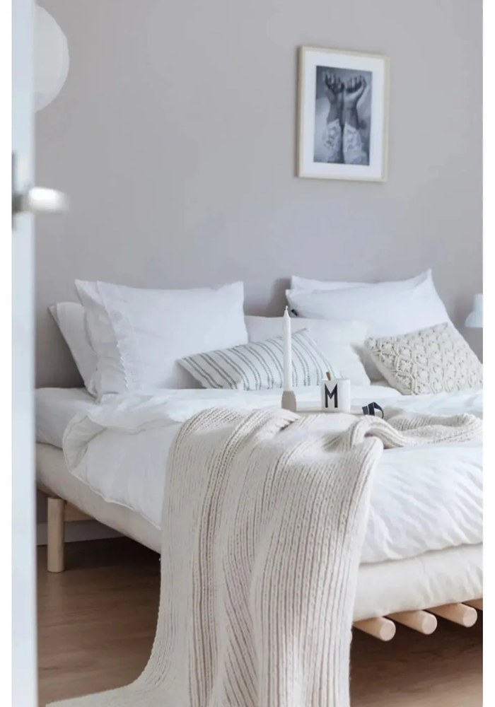 Biely tvrdý futónový matrac 160x200 cm Basic – Karup Design
