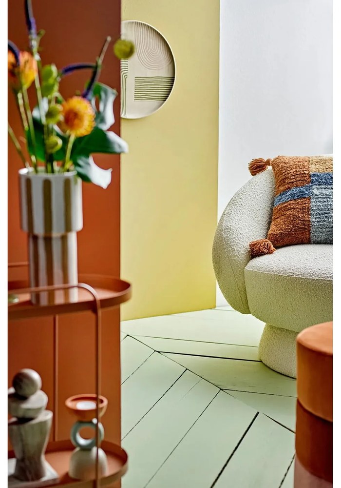 Kovový odkladací stolík 25x57 cm Reet – Bloomingville