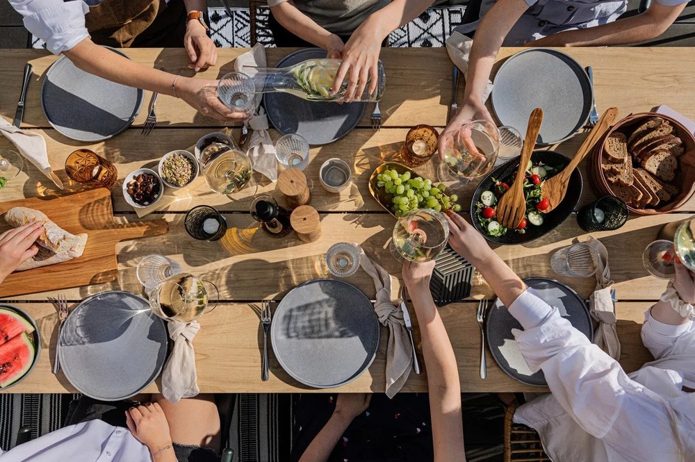 18-dielna súprava sivého kameninového riadu Bonami selection Malia