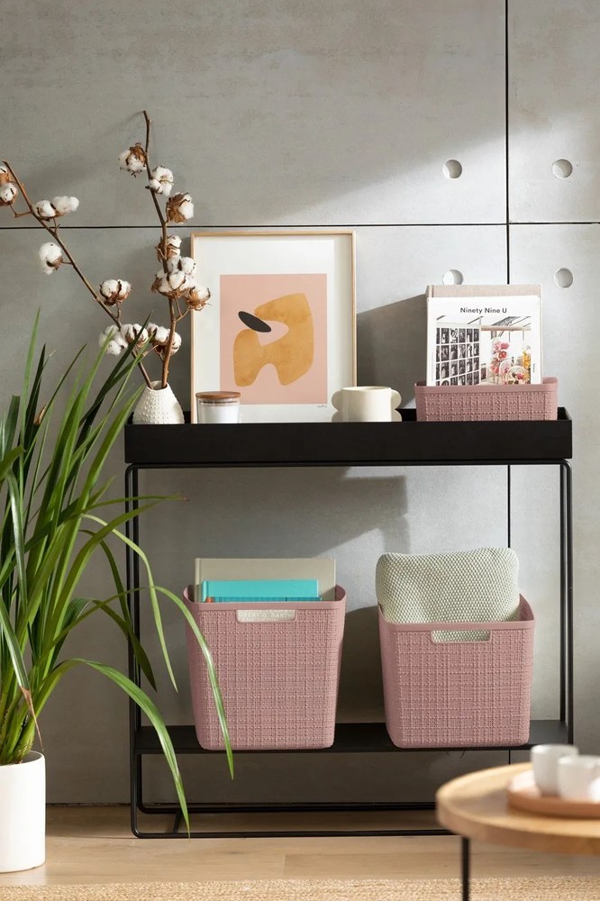 Úložný plastový košík Jute - Curver