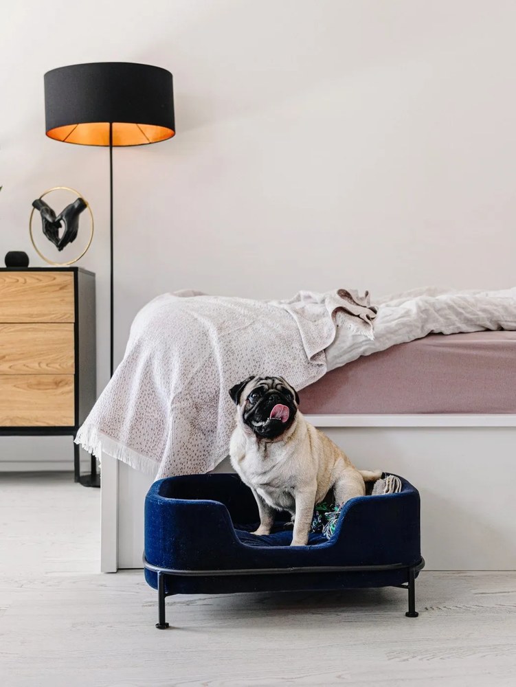 Nízka komoda v dekore duba v čierno-prírodnej farbe 120x82 cm Seaford – Actona