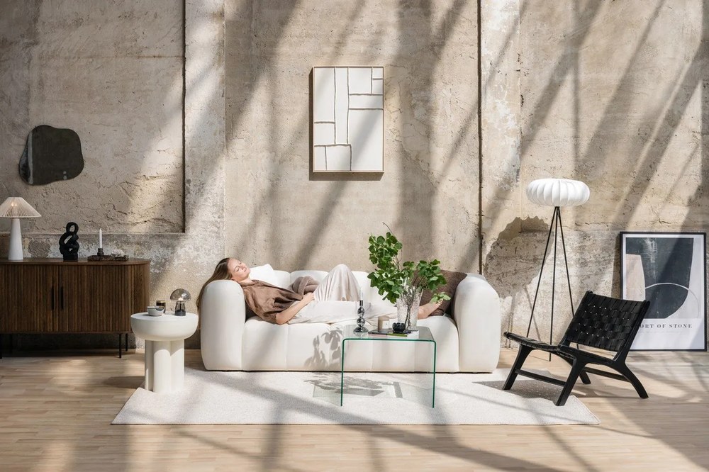 Sklenená váza (výška 30 cm) Ruffle – Hübsch