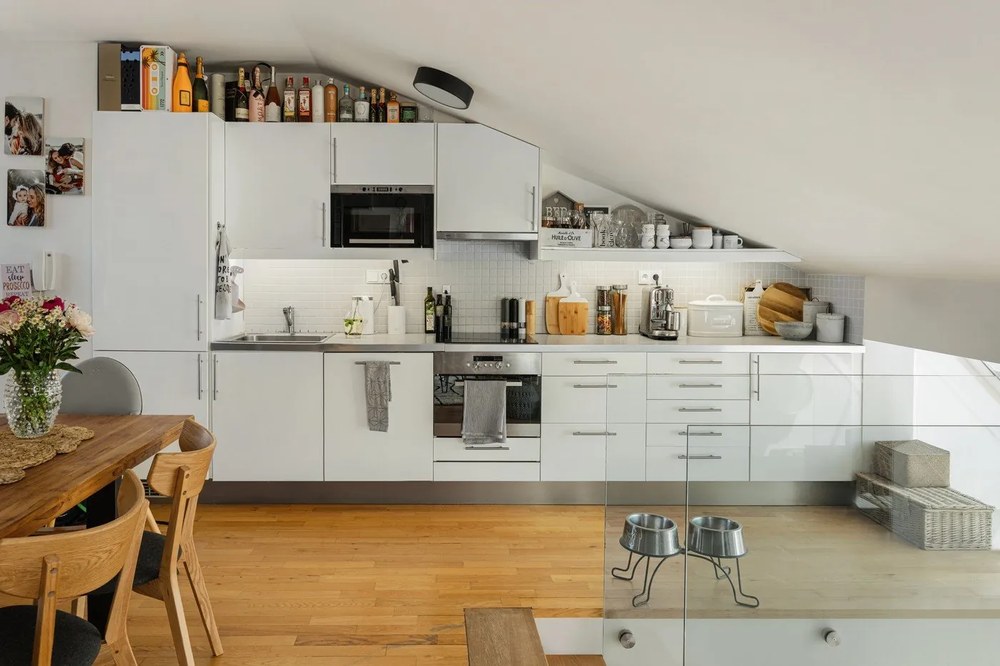 Béžový úložný box Wenko Balance, 44 x 33 x 19 cm